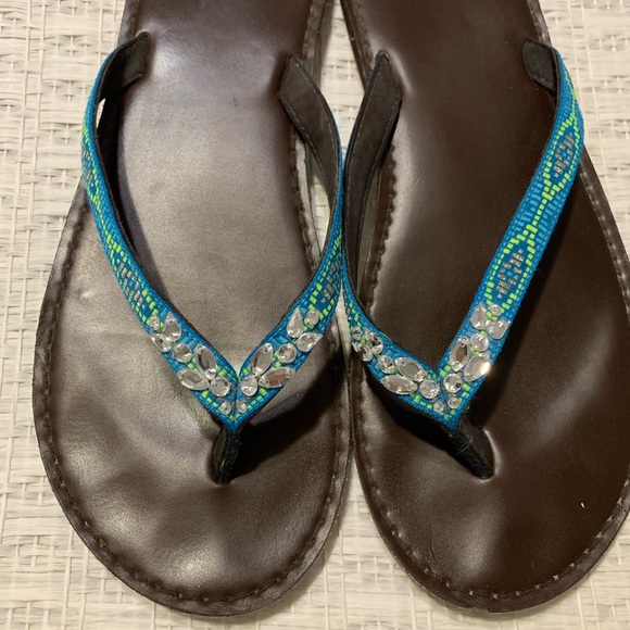 Hollister Leather Sandals - Picture 3 of 4